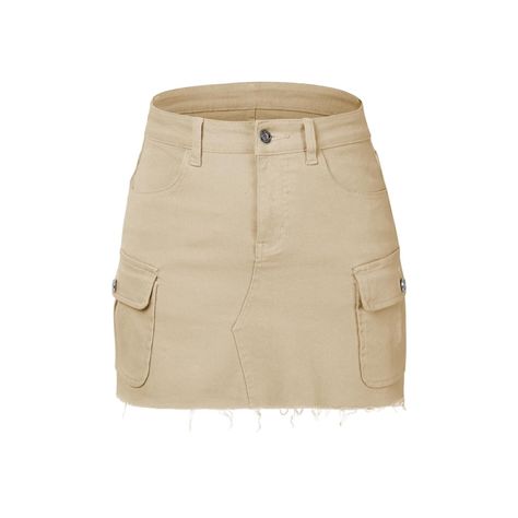 Cargo mini skirt