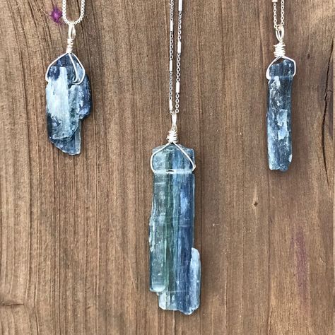 Fluorite Jewelry, Aventurine Jewelry, Kyanite Necklace, Kyanite Jewelry, Reiki Jewelry, Plant Jewelry, Aventurine Necklace, Amazonite Necklace, Chakra Pendant