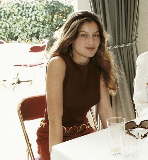 Laetitia Casta: Laetitia Casta photographed by Bruno Bachelet,... 00s Aesthetic, Louis Garrel, 80s And 90s Fashion, Laetitia Casta, My Kind Of Woman, Beauty Icons, Feminine Outfit, Going Out Outfits, Cute Fits