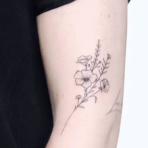 Small Tattoo Ideas From 11 Artists | Byrdie California Poppy Tattoo, Violet Flower Tattoos, Violet Tattoo, Poppy Flower Tattoo, 10 Tattoo, Tattoo Placements, Poppies Tattoo, Shape Tattoo, Top Tattoos