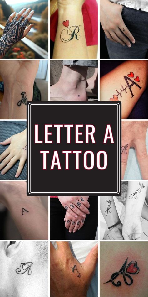 Discover Small Letter A Tattoo Designs for Women That Are Perfectly Elegant and Simple Simple Cursive Font Tattoo, Letter A Tattoos, Number Styles Fonts, Letter A Tattoo Designs, Letter A Tattoo Ideas, Cursive Styles, Small Letter A, A Tattoo Designs, Letter A Tattoo