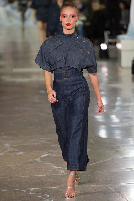 Kenzo, Look #3 Kenzo Fashion, Style Désinvolte Chic, Everyday Fashion Outfits, 2017 Fashion Trends, Denim Trends, Looks Chic, Denim Design, Mode Inspiration, Fashion 2017