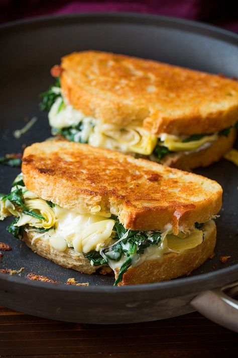 Artichoke Sandwich, Artichoke Grilled Cheese, Artichoke Grilled, Grill Cheese, Ultimate Grilled Cheese, Grilled Sandwiches, Grill Sandwich, Hand Pie, Veggie Sandwich