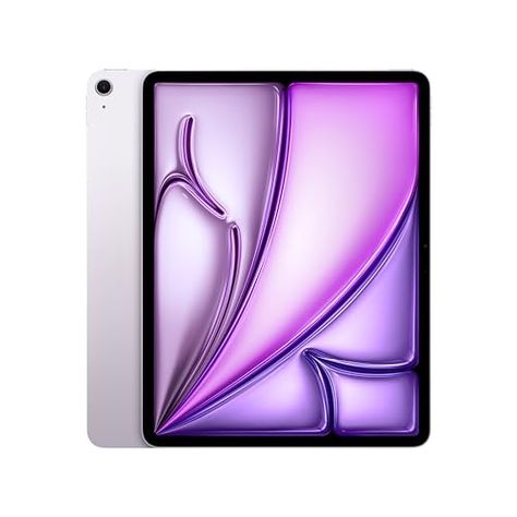 Apple iPad Air 13-inch (M2): Liquid Retina Display, 128GB, Landscape 12MP Front Camera/12MP Back Camera, Wi-Fi 6E, Touch ID, All-Day Battery Life — Purple All Apple Products, Magic Keyboard, Ipad Accessories, Mini 8, Mac Laptop, Apple Ipad Air, Buy Apple, Tv Accessories, Back Camera