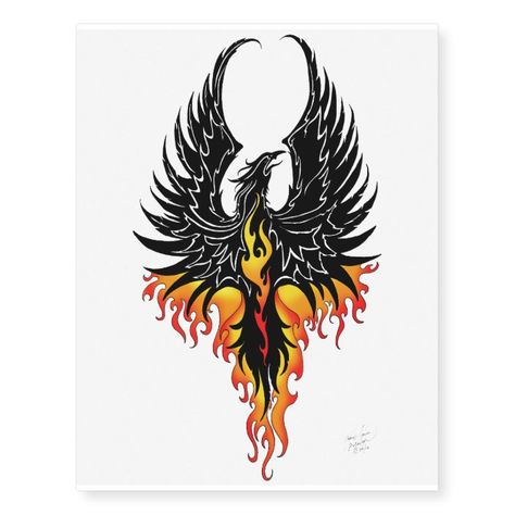 Cardinal Tattoo, Phoenix Bird Tattoos, Phönix Tattoo, Tattoos Temporary, Phoenix Tattoo Design, Samoan Tattoo, Phoenix Bird, Japanese Tattoo Designs, Phoenix Tattoo