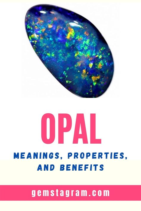 Opal Meanings, Properties, and Benefits Black Opal Meaning, Fire Opal Meaning, Blue Opal Meaning, Opal Meaning, Blue Fire Opal, Black Opal Stone, Red Opal, Australian Black Opal, Black Fire