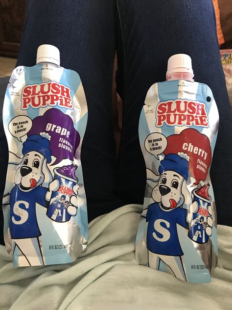 Slush Puppy Aesthetic, Yummy School Snacks, Slush Puppies, Outfits Dr, Slush Puppy, Girl Dinner, School Snacks, Summer 24, Slushies