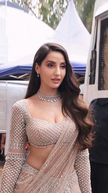 Nora Fatehi Hd Wallpaper, Engagement Saree, Bollywood Designer Sarees, Nora Fatehi, Stylish Women Fashion, Hot Women Dress, Indian Attire, Bollywood Celebrities, Indian Beauty Saree