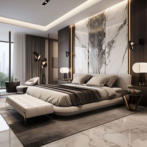 Bedroom Interior Design Luxury, Modern Luxury Bedroom, Modern Bedroom Interior, Luxury Bedroom Design, Luxury Bedroom Master, Elegant Bedroom, Master Bedrooms Decor, Aesthetic Bedroom, My New Room