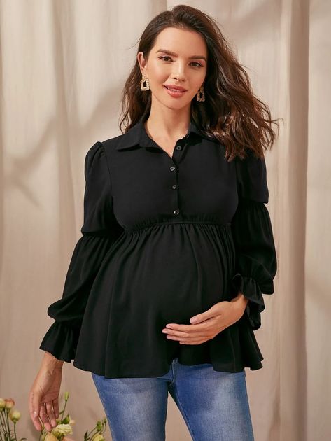 Classy Maternity Outfits, Maternity Blouses, Pregnacy Fashion, Night Out Outfit Classy, Feeding Dresses, Pregnant Outfit, Cute Maternity Dresses, Shein Maternity, Preggo Fashion