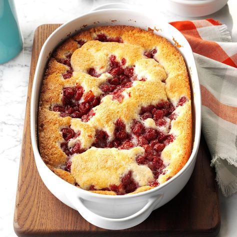 Cherry Pudding Cake Cherry Pudding Cake, Jam Rolls, Cherry Pudding, Pudding Cake Recipe, Cake Portions, Cherry Dump Cake, Kalamazoo Michigan, Dessert Simple, Cherry Desserts