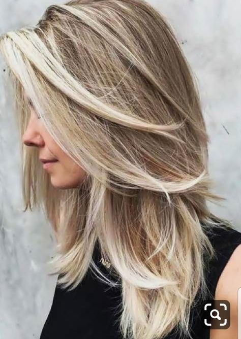 Medium Length Hairstyles, Medium Layered Hair, Medium Length Hair With Layers, Blonde Hair Looks, Haircuts For Medium Hair, Haircuts Straight Hair, Mid Length Hair, Long Layered Hair, Haircuts For Long Hair