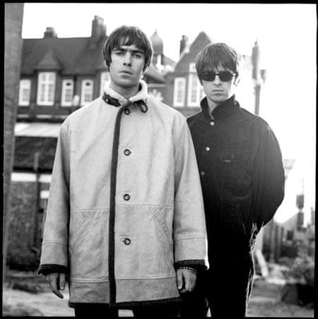 Was There Then: Vintage Oasis shots | Music | The Guardian Oasis Music, Liam Gallagher Oasis, Liam And Noel, Oasis Band, Look Back In Anger, British Music, Noel Gallagher, Liam Gallagher, Music Love