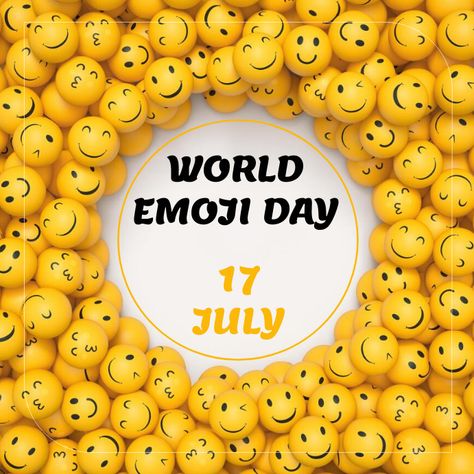 World Emoji Day World Emoji Day Poster, Emoji Day Poster, Emoji Day, World Emoji, World Emoji Day, Art Design, Quick Saves, Design, Art