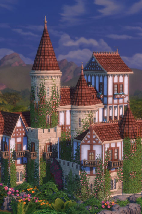 Speed Build | No CC | The Sims 4 Sims 4 Castle No Cc, Sims 4 Castle Interior, Sims 4 Medieval Castle, Sims 4 Medieval Build, Sims 4 Castle Layout, Sims 4 Castle Cc, Sims Castle, Sims 4 Castle, Medieval Builds