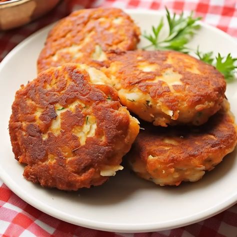 Southern Fried Salmon Patties Southern Fried Salmon Patties Recipe, Southern Fried Salmon Patties, Mustard Sauce For Salmon, Sauce For Salmon Patties, Mackerel Patties, Fresh Salmon Patties, Southern Salmon Patties, Salmon Patty, Fried Salmon Patties