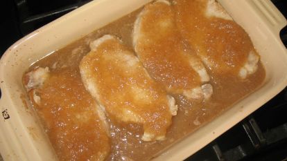 Pork Chops and Applesauce Recipe - Food.com Pork Chops And Applesauce, Applesauce Recipe, Glazed Pork Chops, Apple Sauce Recipes, Baked Pork Chops, Pork Chop, Pork Chop Recipes, Meat Dishes, Apple Recipes