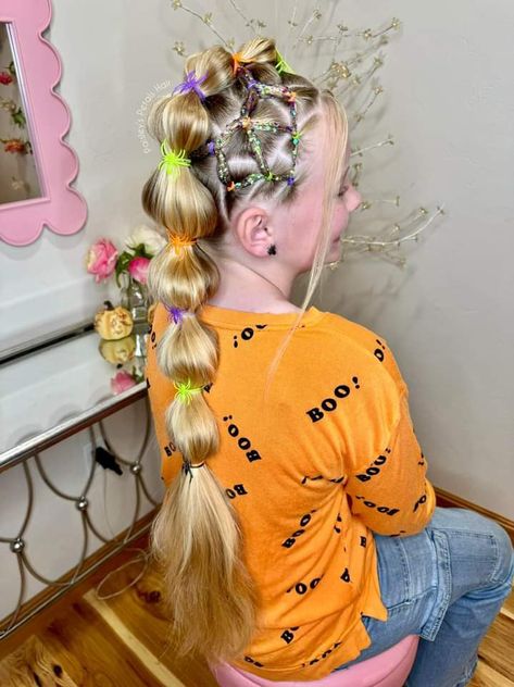 Unicorn Hair, Kids Hairstyles, Girl Hairstyles, Halloween Costumes, Hairstyles, Hair Styles, Halloween