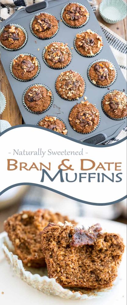 Bran Muffins Healthy, Weight Watchers Muffins, Date Muffins, Bran Muffins, Date Recipes, Healthy Muffins, Chocolate Chip Muffins, Pumpkin Muffins, Healthy Foodie