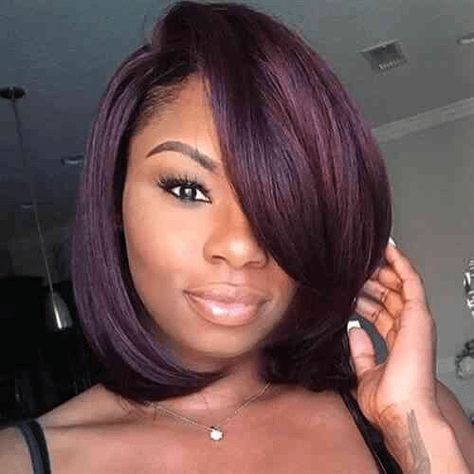 75 Stylish Sew In Bobs for A Fresh Look in 2023 – Hairstyle Camp Sew In Bob, Sew In Bob Hairstyles, Pelo Color Vino, Brazilian Lace Front Wigs, Sew In Hairstyles, Easy Hairstyles For Medium Hair, Curly Bob Hairstyles, Black Hairstyles, Short Hair Styles Easy