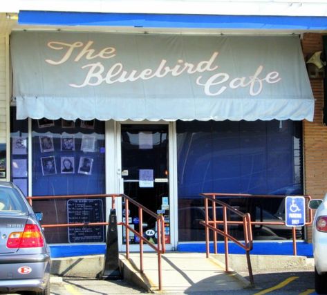 The Bluebird Cafe In Nashville Is The Place Of Legend Bluebird Cafe Nashville, Blue Bird Cafe, Intimate Concert, Nashville Vacation, Nashville Trip, Concert Venue, Green Hills, Music City, Down South