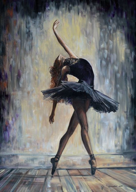 Ballerina Art Paintings, Ballet Painting, Ballerina Painting, Dance Photography Poses, Ballerina Art, Dancers Art, Dance Paintings, Ballet Art, Soyut Sanat Tabloları