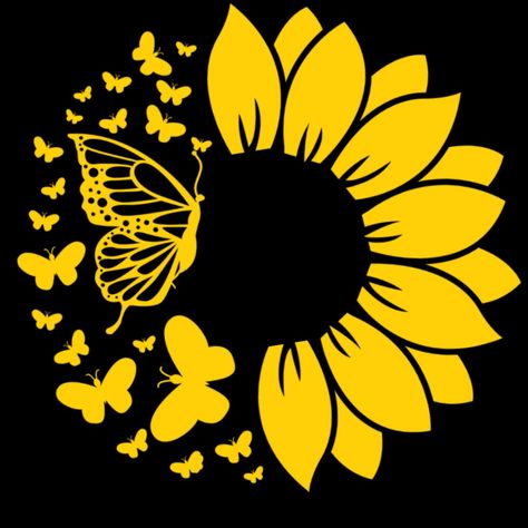 Sunflower Logo, Sign Language Art, Sunflower Stencil, Wood Yard Art, Indian Women Painting, Car Sticker Design, Beautiful Photoshoot Ideas, Butterfly Background, Fairy Jars