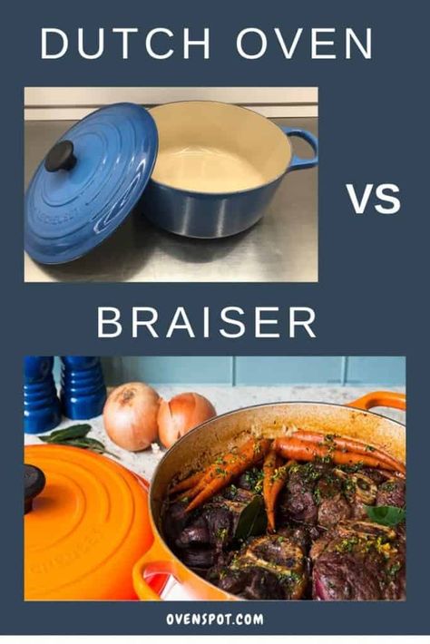 Enameled Cast Iron Braiser Recipes, Braising Pan Recipes, Braiser Pan Recipes, Cast Iron Braiser Recipes, Le Creuset Braiser Recipes, Braiser Recipes, Le Creuset Braiser, Cast Iron Dutch Oven Cooking, Dutch Oven Uses