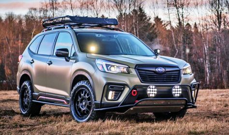 The Wilderness 2022 outback has just debuted, and next is the 2022 Subaru Forester Wilderness compact SUV. Forester Camping, Subaru Forester Wilderness, Subaru Forester Mods, Forester Wilderness, Boxer Sport, Lifted Subaru, Subaru Forester Xt, Colin Mcrae, Adventure Car