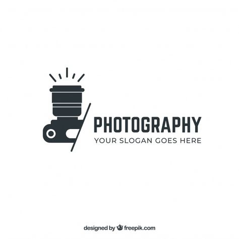 Photography logo in black color Free Vec... | Free Vector #Freepik #freevector #logo #business #line #tag For Photographers, Creation Logo Png, Logo Fotografia, Photography Logo Ideas, Best Photography Logo, Creative Photography Logo, Photography Name Logo, Creation Logo, Camera Logos Design