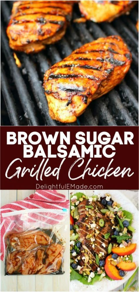 Grilled Chicken Breast Marinade, Balsamic Chicken Marinade, Grilled Boneless Chicken Breast, Best Grilled Chicken Marinade, Balsamic Chicken Recipe, Balsamic Chicken Marinades, Grilled Chicken Breast Recipes, Food Rotation, Balsamic Chicken Recipes