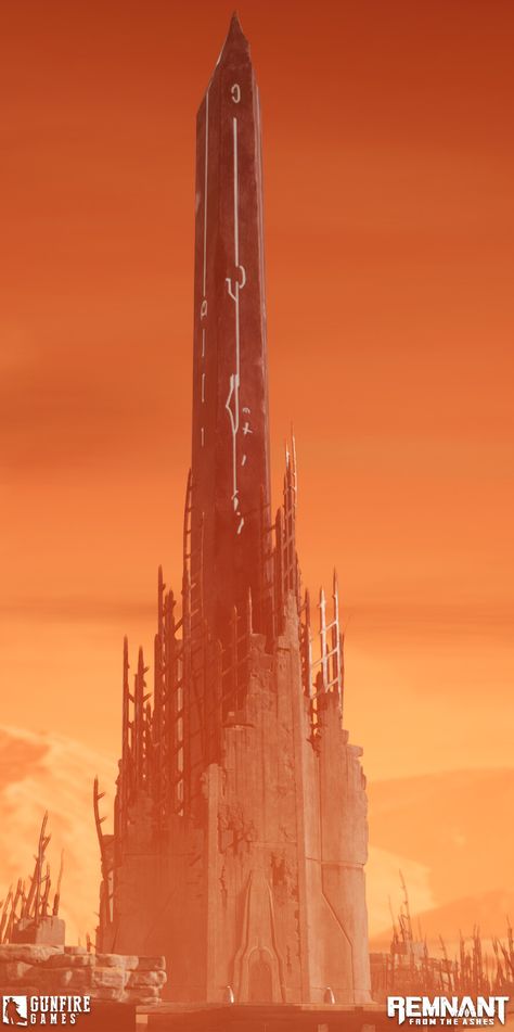 ArtStation - Remnant Monolith, Andrew Stifter Fantasy Monolith, Minecraft Monolith, Post Apocalyptic, Monument Valley, Minecraft, Concept Art, Star Wars, Natural Landmarks, Architecture