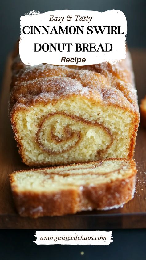 Cinnamon Swirl Donut Bread Doughnut Bread Recipe, Yummy Breads To Make, Dutch Oven Cinnamon Bread Recipes, Handmade Farmhouse Cinnamon Twist, Cinnamon Swirl Donut Bread, Bread Maker Sweet Dough Recipes, Home Made Cinnamon Bread, Cinammon Swirl Bread, Different Bread Flavors