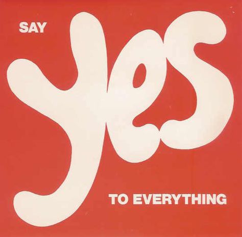 St. Christopher - Say Yes To Everything (Vinyl) at Discogs Saying Yes Aesthetic, Say Yes To, Say Yes Aesthetic, Say Yes To Everything, Thats What They All Say Album Cover, Xo Only If You Say Yes, Say Yes, Vision Board Pics, Cat Says Yes Meme