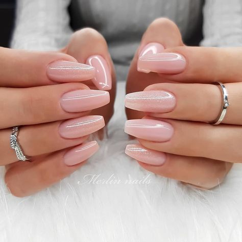 Graduation Nail Art, Nude Manicure, Classy Acrylic, Nails Classy, Graduation Nails, Square Nail Designs, Nude Nail Designs, Nails 2022, Makijaż Smokey Eye