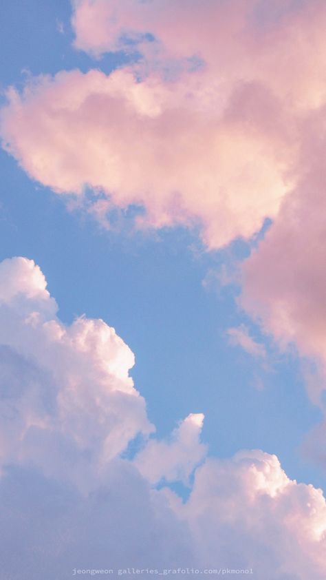 Wallpaper Sky, Iphone Wallpaper Sky, Wallpaper Vintage, Iphone Wallpaper Vintage, Pink Clouds, Blue Skies, Sky Aesthetic, The Sky, Iphone Wallpaper