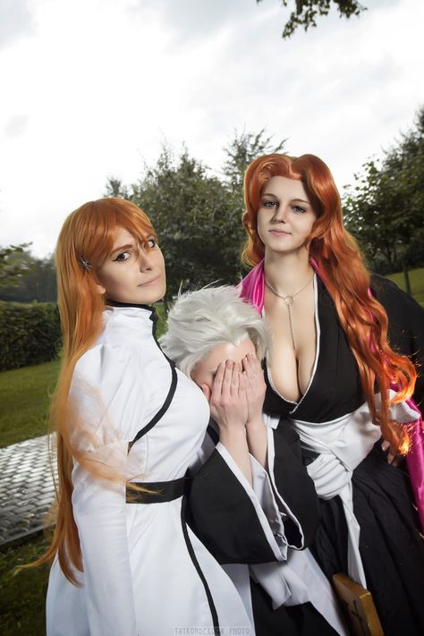 Bleach Cosplay Female, Rangiku Cosplay, Orihime Cosplay, Captain Hitsugaya, Orihime Bleach, Bleach Orihime, Bleach Cosplay, Rangiku Matsumoto, Toshiro Hitsugaya