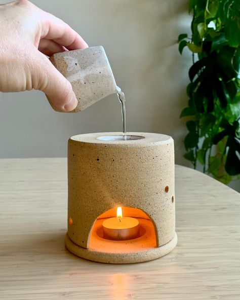 Heading into autumn now, the leaves are turning red and I am starting to think about being cosy inside. My oil burner is my winter ritual. What’s yours? Oil Burner Diy, Ceramic Oil Burner, Essential Oil Burner, Turning Red, Pottery Gifts, Oil Burner, Oil Burners, Adele, Ceramic Pottery