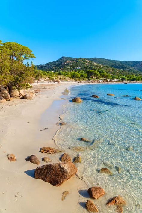 Beaches In France, Mediterranean Aesthetic, Normandy Beach, Porto Vecchio, Most Beautiful Beaches, Travel Inspo, France Travel, South Of France, Beautiful Islands