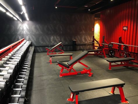 Interior Gym Design, Boxing Gym Design, Fitness Design Gym, City Gym, Dream Gym, Gym Design Interior, Luxury Gym, House Gym, Home Gym Flooring