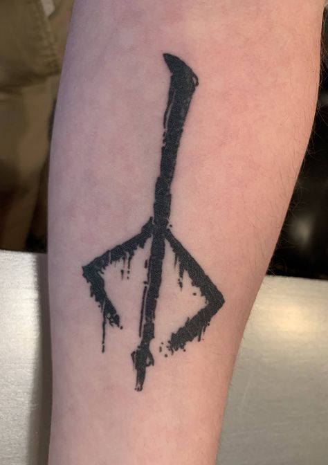 Hunters Mark Tattoo, Bloodborne Hunters Mark, Bloodborne Tattoo Ideas, Gaming Tattoo Ideas, Hunters Mark, Bloodborne Tattoo, Souls Tattoo, Dark Souls Tattoo, Hunter's Mark