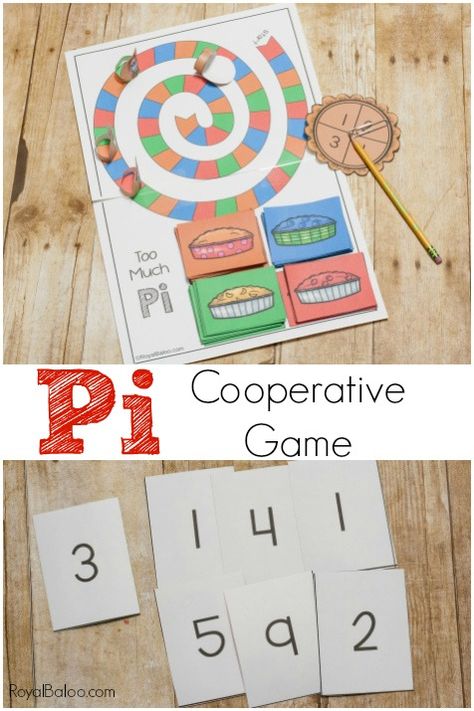 Pi day is coming up and you don't want to be without pie. Or fun Pi activities. This Pi game will teach you the number pi while having fun. Pi Activities, Unschooling Math, Math Activities For Kids, Elementary Learning, Pie Day, Math Games For Kids, Fun Math Games, Homeschooling Resources, Math Game