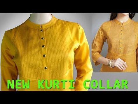 Round Collar Kurti Design, Flat Collar Kurti, Blouse Degine, Chudidhar Designs, Collar Kurti Design, Collar Kurti, Stitching Tutorial, Churidar Neck Designs, Baby Clothes Patterns Sewing