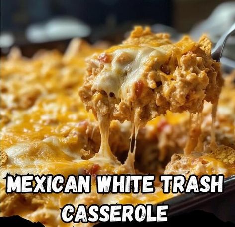 Texas Trash Chicken, Trash Casserole, Chicken Tetrazzini Casserole, Sausage And Potatoes Skillet, Indian Pudding, Quick Family Dinners, Comfort Pasta, Trash Party, Chicken Casseroles