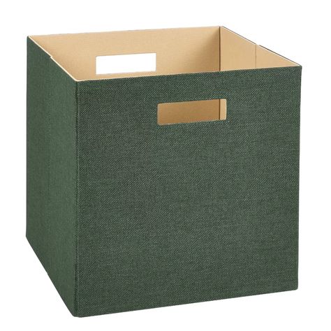 ClosetMaid Decorative Storage Fabric Bin & Reviews | Wayfair Ikea Kallax Bookshelf, Kallax Storage, Open Cube, Decorative Storage Bins, Drawer Bins, Ikea Bookshelves, Cube Storage Bins, Storage Cubes, Fabric Storage Bins