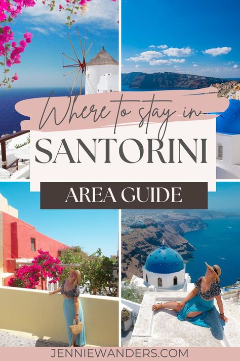 Where to Stay in Santorini (Detailed Area Guide) Where To Stay In Santorini, Hotels In Santorini Greece, Beaches Sunset, Greece Bucket List, Greece History, Greek Islands Vacation, Oia Greece, Oia Santorini Greece, Santorini Sunset