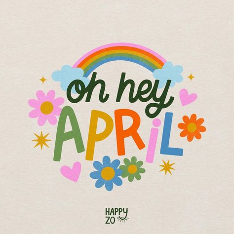 Zoe | Digital Lettering Artist | Hello April! Hope it’s a good month for you! Especially now the lighter nights are here 💗✨ . . . #helloapril🌸 #april2024 #newmonthvibes… | Instagram Month Intentions, April Hello, Spring Logo, Hand Lettering Design, Digital Lettering, York Uk, Hello April, Lettering Art, Spring Wallpaper