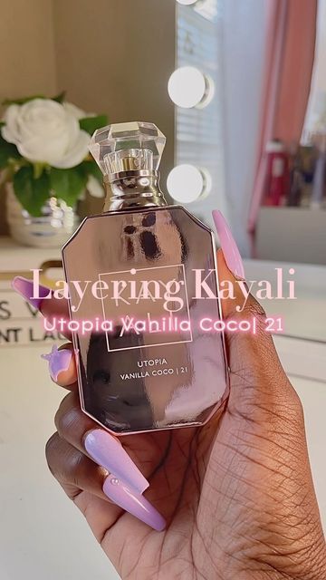 Kayali Utopia Vanilla Coco, Kayali Vanilla Coco, Kayali Perfume Combo, Kayali Perfume Layering, Kayali Vanilla 28 Layering Combo, Vanilla Coconut Perfume, Kayali Utopia, Madagascar Vanilla Perfume Oil, Cloud By Ariana Grande