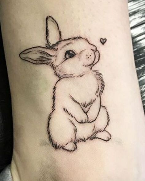 Hase Tattoos, Bunny Memorial, Bunny Rabbit Art, Pitbull Tattoo, Private Tattoos, Daffodil Tattoo, Rabbit Tattoo, Pumpkin Tattoo, Bunny Tattoos