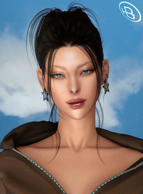 [SIMS4/TS4] MoooD Hair N75 | Patreon Sims 4 Miiko Cc Hair, Jino Hair Sims 4 Cc, Obsidian Sims Hair, Sims 4 Cc Jino Hair Patreon, Asian Hair Sims 4, Sims Cc, Sims 4, Womens Hairstyles, Hair